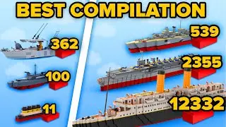 All SHIPS in Different Scales | Comparison