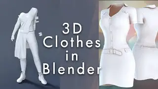 How to Make Clothes In Blender 2.9 | Beginners Tutorial