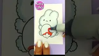 Cute kawaii STICKERS/Cute Bunny DRAWING