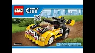 LEGO® City Great Vehicles 60113 Гоночный автомобиль. Инструкция по сборке