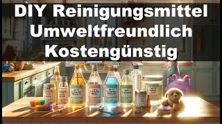 #DIY Reinigungsmittel: Umweltfreundlich & Kostengünstig - So geht's!