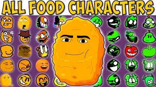 ALL FOOD CHARACTERS | FNF Character Test | Gameplay VS Playground