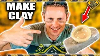 How To Make CLAY from DIRT? Making Clay Is Easy & TKOR Shows You The Easiest DIY Clay In The World