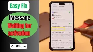 iMessage Waiting for Activation on iPhone After iOS Update (Fixed)