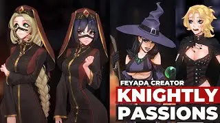 KNIGHTLY PASSIONS || BEST 2D MAGICAL FANTASY GAME OF 2024 || FEYADA CREATOR