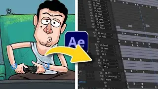 DUIK ANGELA - Character Rigging and Animated in After Effects Tutorials