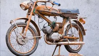 Restoration of a Crazy Rusty Motorcycle