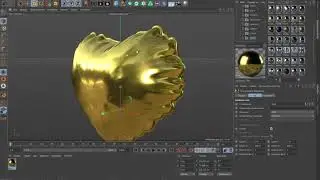 Уроки Cinema 4D:CINEMA 4D Воздушный шар сердце