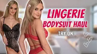 SPECIAL For Valentines: My Lingerie Bodysuit Try On