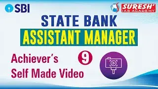 SBI | ASSISTANT MANAGER | P. RANJITH KUMAR | Suresh IAS Academy