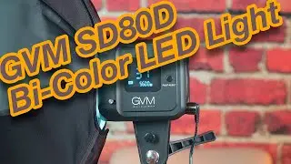 GVM SD80D Bi-Color LED Studio Light