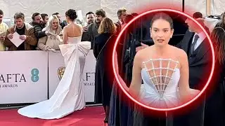 Lily James’s Super Revealing Dress At BAFTA’s 2023