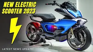 Top 7 All-Electric Seated  Scooters Bringing Smartest Innovations for 2023-2024