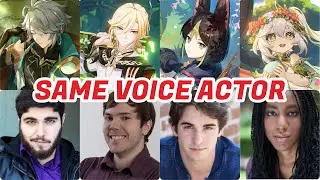 Same Voice Actor Genshin Impact Sumeru Character - Anime Voice Actor