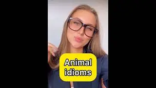 Animal idioms #english #ielts #words #phrases #idioms #vocabulary #speaking #englishtips #practice