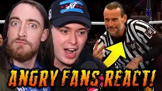 Angry Wrestling Fans React To CM Punk SCREWING Drew McIntyre At WWE Clash At The Castle