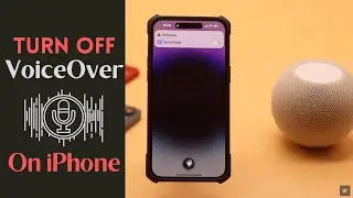 Turn OFF VoiceOver on iPhone 14 Lock Screen! [How to in 3 Easy Ways]