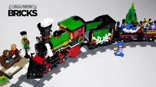 Lego Creator 10254 Winter Holiday Train with Power Functions Speed Build