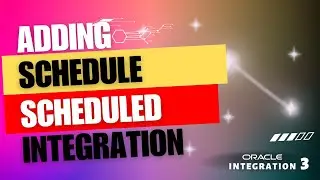 How to define simple Schedule to an Integration in Oracle Integration 3, Add simple schedule, OIC 3