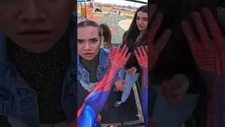 SPIDER-MAN VS TOTALLY CRAZY GIRL IN LOVE #spiderman #dumitrucomanac #crazygirl #love #funny #crazy