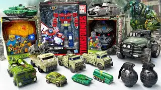 Box full Transformers Rise of Beasts Toys - Robot Tobot Car:  Optimus Prime Hound Voyager x Megatron