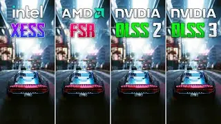 Intel XeSS vs AMD FSR  vs Nvidia DLSS 2/3 in Cyberpunk 2077 - Graphics & FPS Comparison