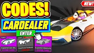 ⚠️New⚠️ ALL WORKING CODES For Car Dealership Tycoon 2024 - Roblox Car Dealership Tycoon Codes 2024