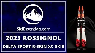 2023 Rossignol Delta Sport R-Skin XC Skis with SkiEssentials.com