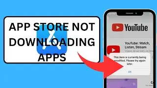 App Store not downloading app | App Store not working | Cannot connect to App Store | iPhone | iPad