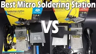 Best Micro Soldering Iron for eMMC & UV Masking | T12-X Soldering Iron | T12-D Plus Soldering Iron