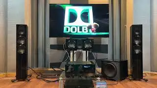 Monitor Audio Gold 6G / Yamaha RX-A8A / REL HT 1205 mkii /Test Dolby Atmos Demoatration Disc 2014