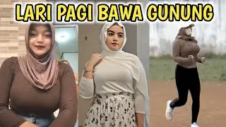 LARI PAGI BAWA GUNUNG 😍 | HIJAB TOBRUT