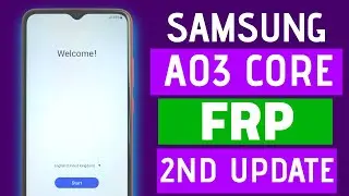 FRP Bypass Samsung A03 Core Android 11 Without PC 2022 [New Security - New Method] 100% Success