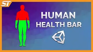 Human Survival Game HEALTHBAR | Unity UI Tutorial