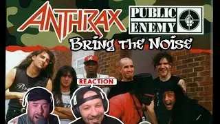 Anthrax ft. Public Enemy - Bring The Noise (Reaction)