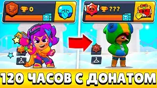 Я 120 ЧАСОВ ИГРАЛ НА НОВОМ АККАУНТЕ С ДОНАТОМ И ВОТ ЧТО ИЗ ЭТОГО ВЫШЛО!😨