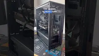 Unresponsive Gaming PC! #shorts #pcrepair #pc #tech #computerrepair #gamingpc