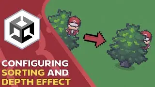 How to configure 2D Depth Effect / Sorting in Unity (Transparency Sort Axis)