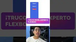 ✅ HACK CSS CON FLEXBOX AVANZADO