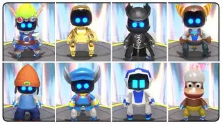 Astro Bot - All Outfits Showcase