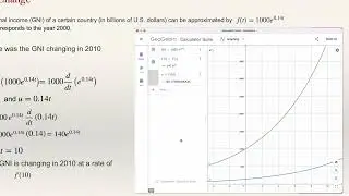 Rates of Change - Example 1