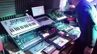 Live Acid/Electronica - Time - TB-03, Aira TB3, System 1, TR-8,  Volca Bass, Ableton Live & Push 2