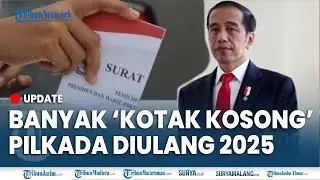 🔴 KPU PERKIRAKAN GELAR PILKADA 2025 Akibat Banyaknya Calon Tunggal vs Kotak Kosong, Jokowi Komentar