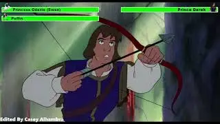 The Swan Princess (1994) Woods Chase with healthbars