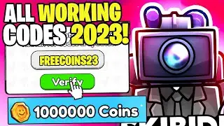 *NEW* ALL WORKING CODES FOR SKIBIDI TOWER DEFENSE 2023! ROBLOX SKIBIDI TOWER DEFENSE CODES