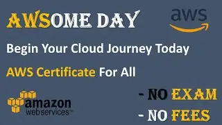 AWSome Day-29 September 2022 | aws events | aws certification | Register Now for FREE | S3CloudHub