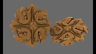 Zbrush ornamental modeling