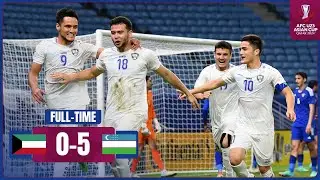 Full Match | AFC U23 Asian Cup Qatar 2024™ | Group D | Kuwait vs Uzbekistan