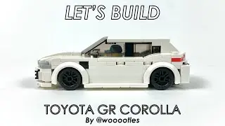 Let's Build! LEGO Toyota GR Corolla