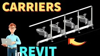 Model Water Closet Carriers FASTER in Revit